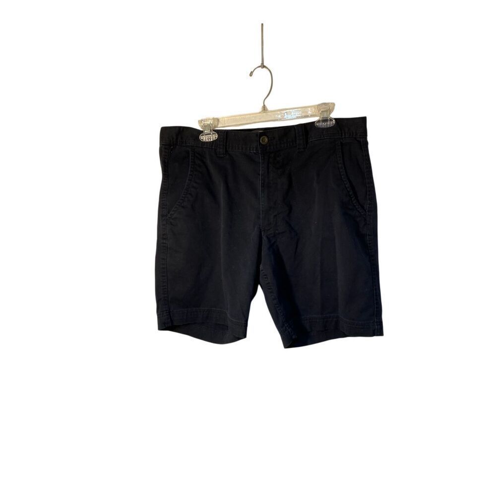 St. John’s Bay men’s navy blue comfort stretch chino shorts 36